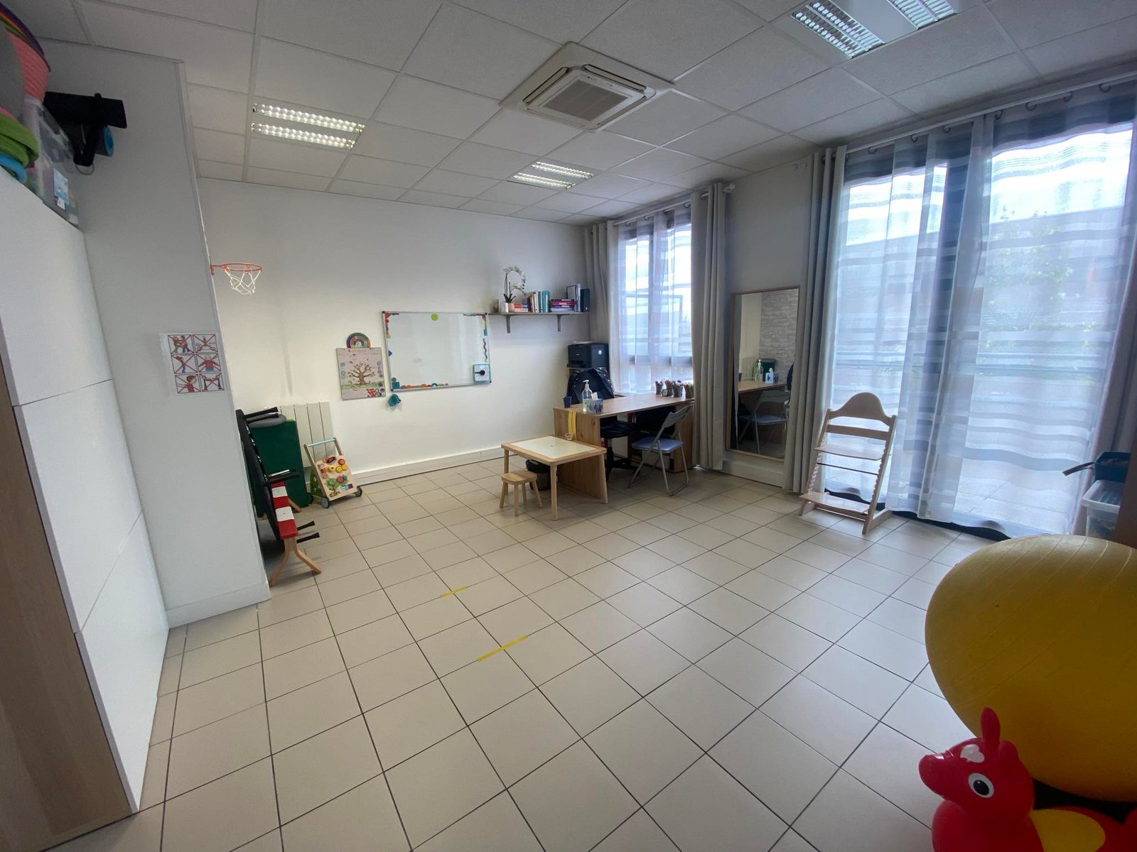 Salle de psychomotricité pour enfants à Chanteloup-en-Brie